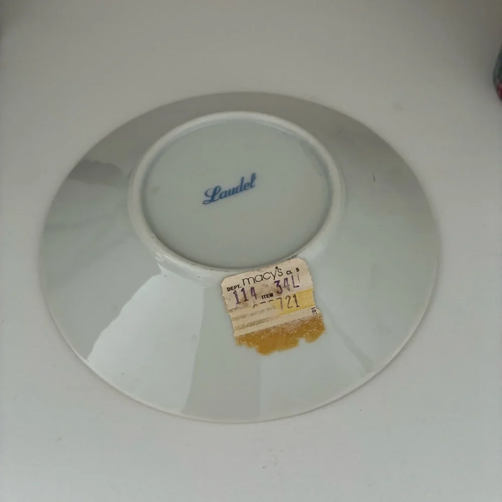 NWT Vintage Laudel for Macy’s Porcelain Made in Japan Demitasse Tea Cup/Saucer